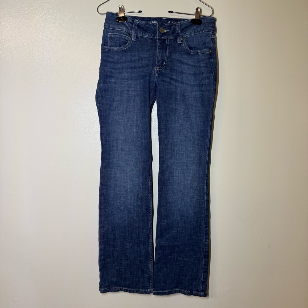 Wrangler Women's Essential Stretch Mid Rise Boot Cut Jeans